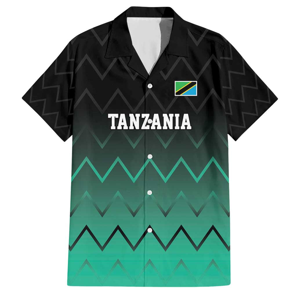 Tanzania Football Custom Hawaiian Shirt Retro 2023-24 Tanzania History - Wonder Print Shop