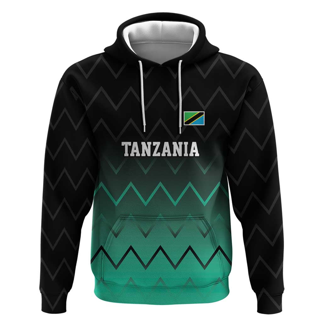 Tanzania Football Custom Hoodie Retro 2023-24 Tanzania History - Wonder Print Shop