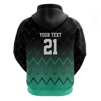 Tanzania Football Custom Hoodie Retro 2023-24 Tanzania History - Wonder Print Shop