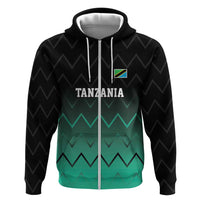 Tanzania Football Custom Hoodie Retro 2023-24 Tanzania History - Wonder Print Shop