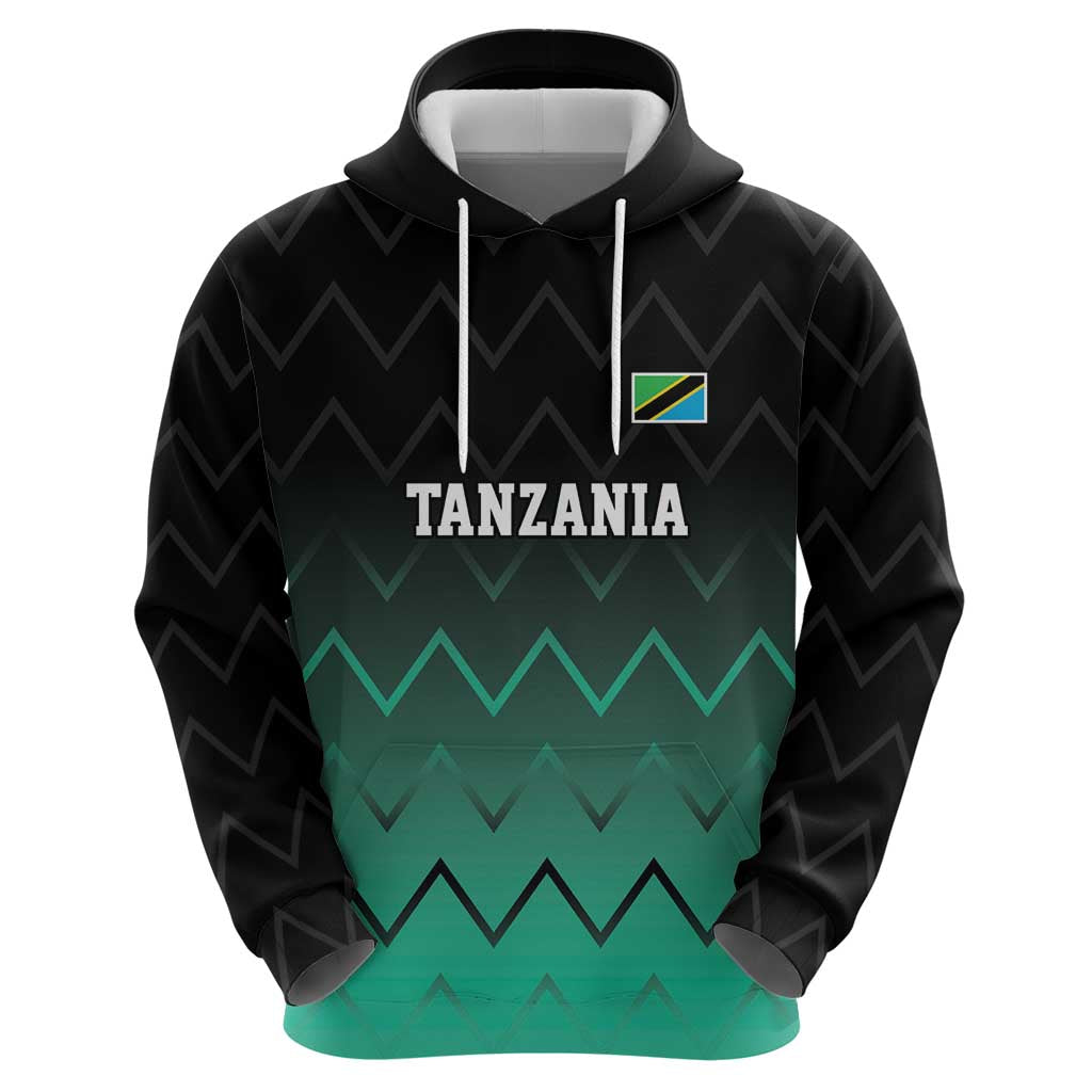 Tanzania Football Custom Hoodie Retro 2023-24 Tanzania History - Wonder Print Shop