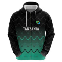 Tanzania Football Custom Hoodie Retro 2023-24 Tanzania History - Wonder Print Shop