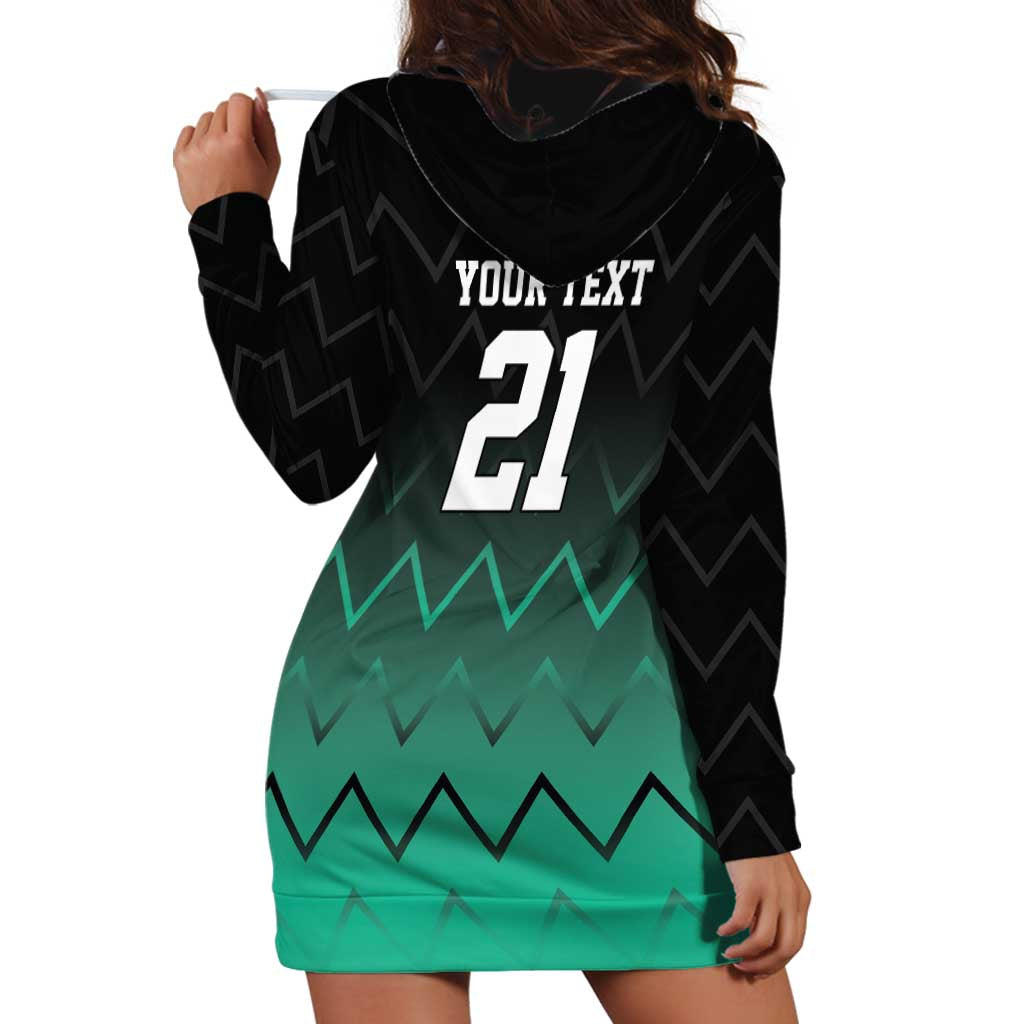 Tanzania Football Custom Hoodie Dress Retro 2023-24 Tanzania History - Wonder Print Shop