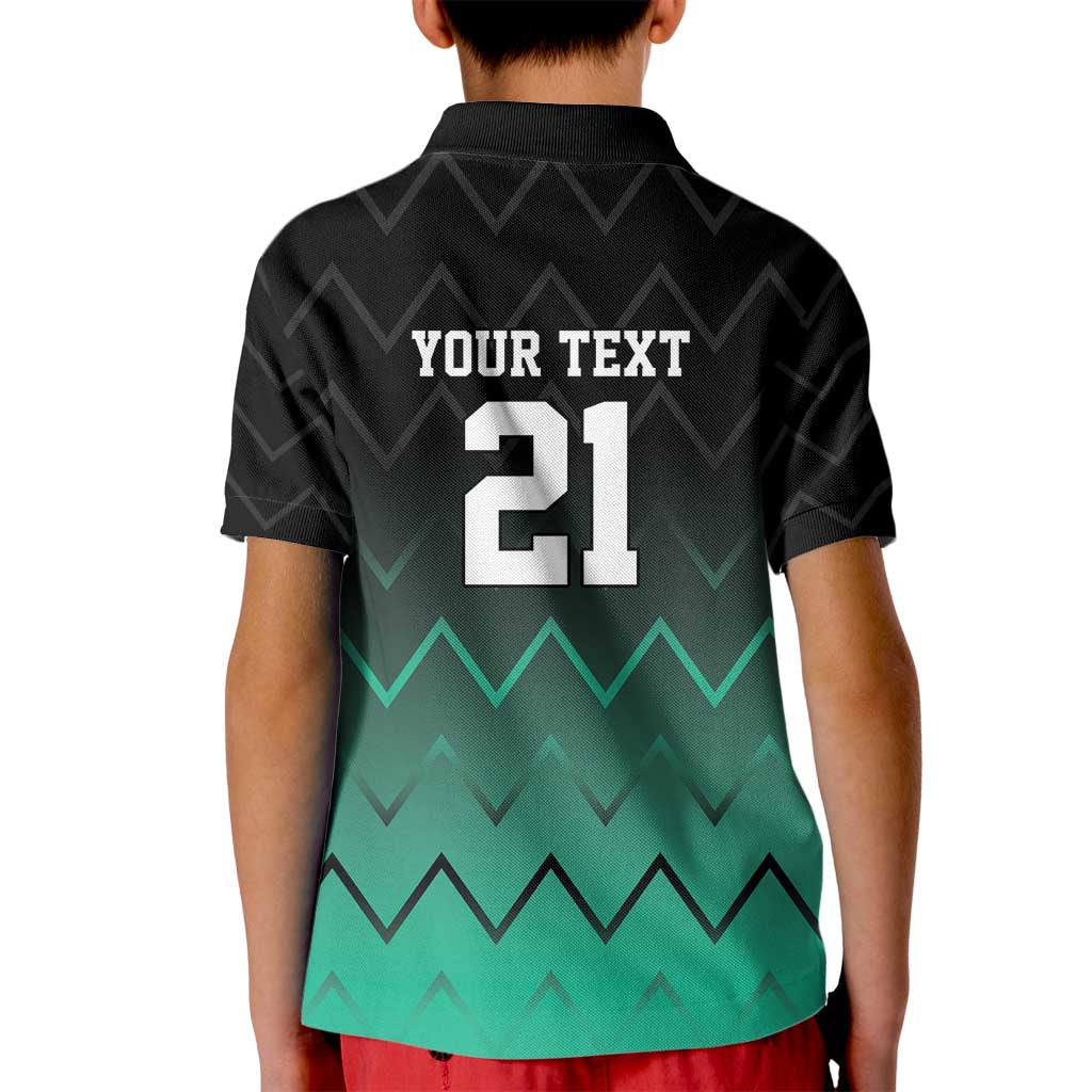 Tanzania Football Custom Kid Polo Shirt Retro 2023-24 Tanzania History - Wonder Print Shop