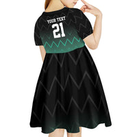 Tanzania Football Custom Kid Short Sleeve Dress Retro 2023-24 Tanzania History - Wonder Print Shop