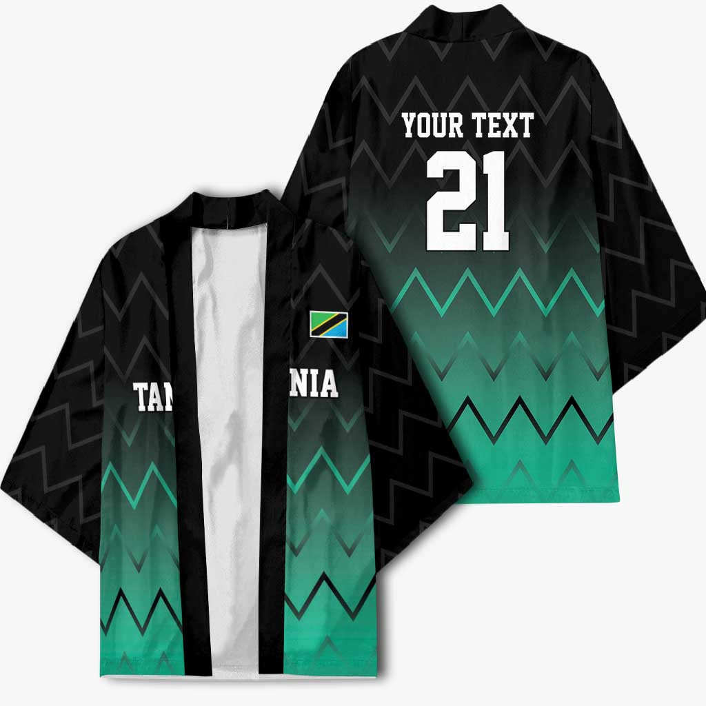 Tanzania Football Custom Kimono Retro 2023-24 Tanzania History - Wonder Print Shop