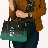 Tanzania Football Custom Leather Bag Retro 2023-24 Tanzania History - Wonder Print Shop