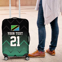 Tanzania Football Custom Luggage Cover Retro 2023-24 Tanzania History - Wonder Print Shop