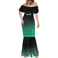 Tanzania Football Custom Mermaid Dress Retro 2023-24 Tanzania History - Wonder Print Shop