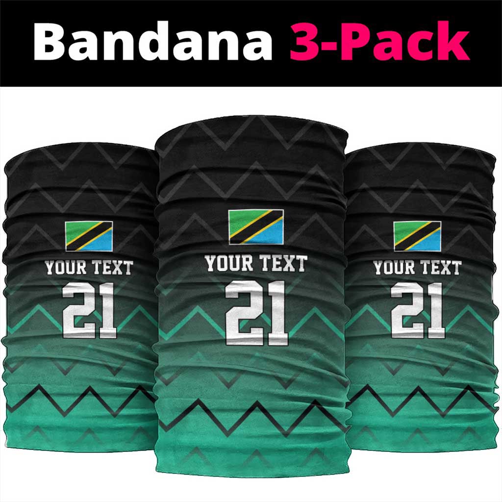 Tanzania Football Custom Neck Gaiter Retro 2023-24 Tanzania History - Wonder Print Shop
