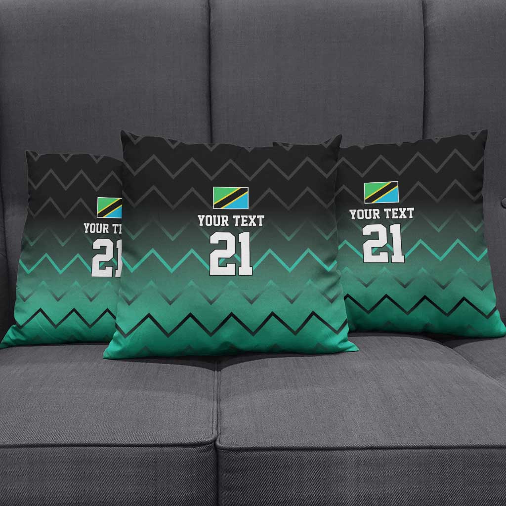 Tanzania Football Custom Pillow Cover Retro 2023-24 Tanzania History - Wonder Print Shop