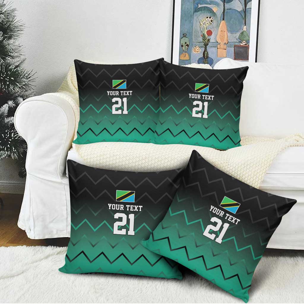 Tanzania Football Custom Pillow Cover Retro 2023-24 Tanzania History - Wonder Print Shop
