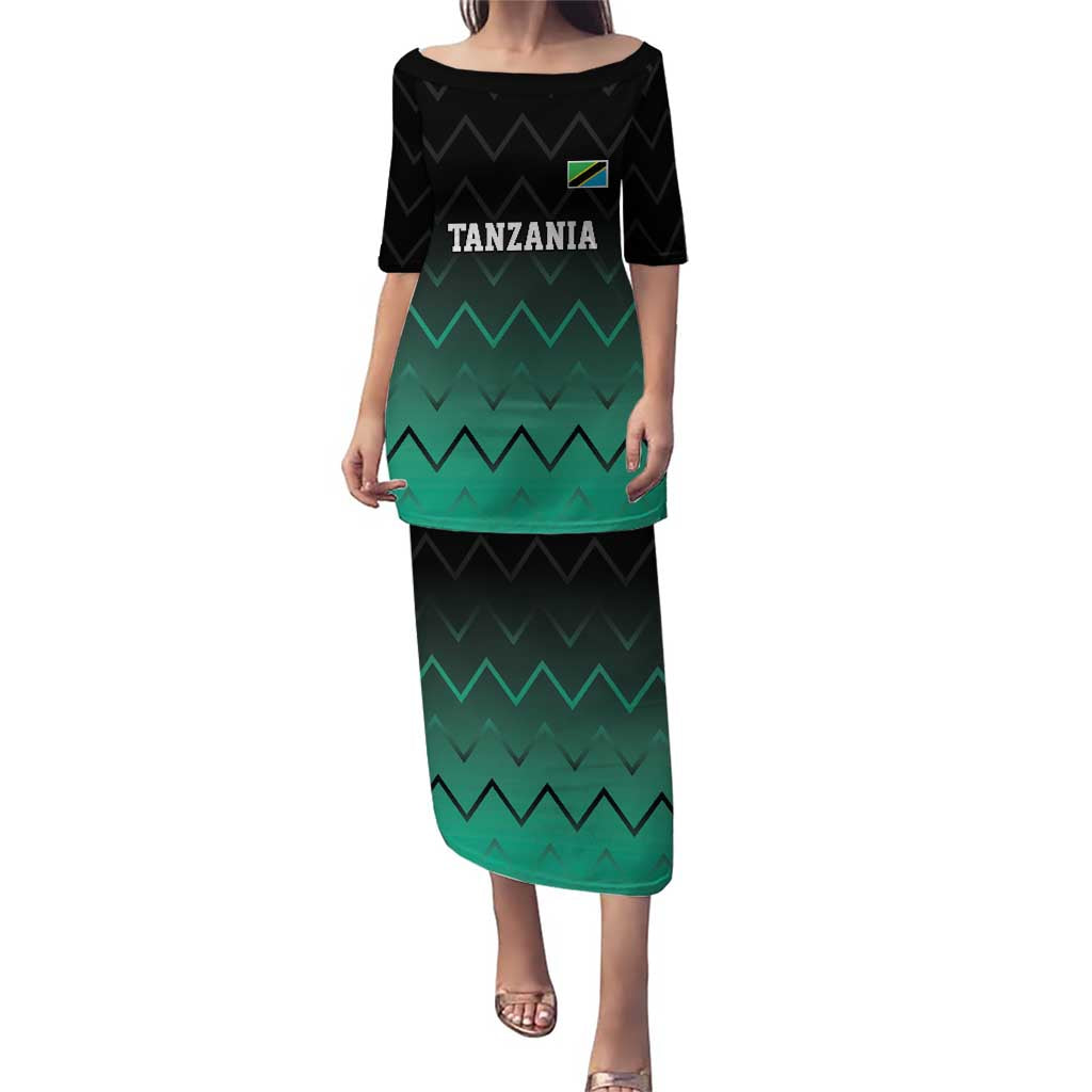 Tanzania Football Custom Puletasi Retro 2023-24 Tanzania History - Wonder Print Shop