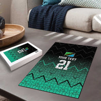 Tanzania Football Custom Puzzle Retro 2023-24 Tanzania History - Wonder Print Shop
