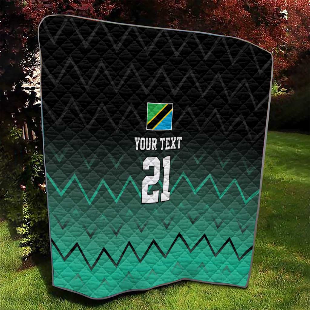 Tanzania Football Custom Quilt Retro 2023-24 Tanzania History - Wonder Print Shop