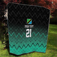 Tanzania Football Custom Quilt Retro 2023-24 Tanzania History - Wonder Print Shop