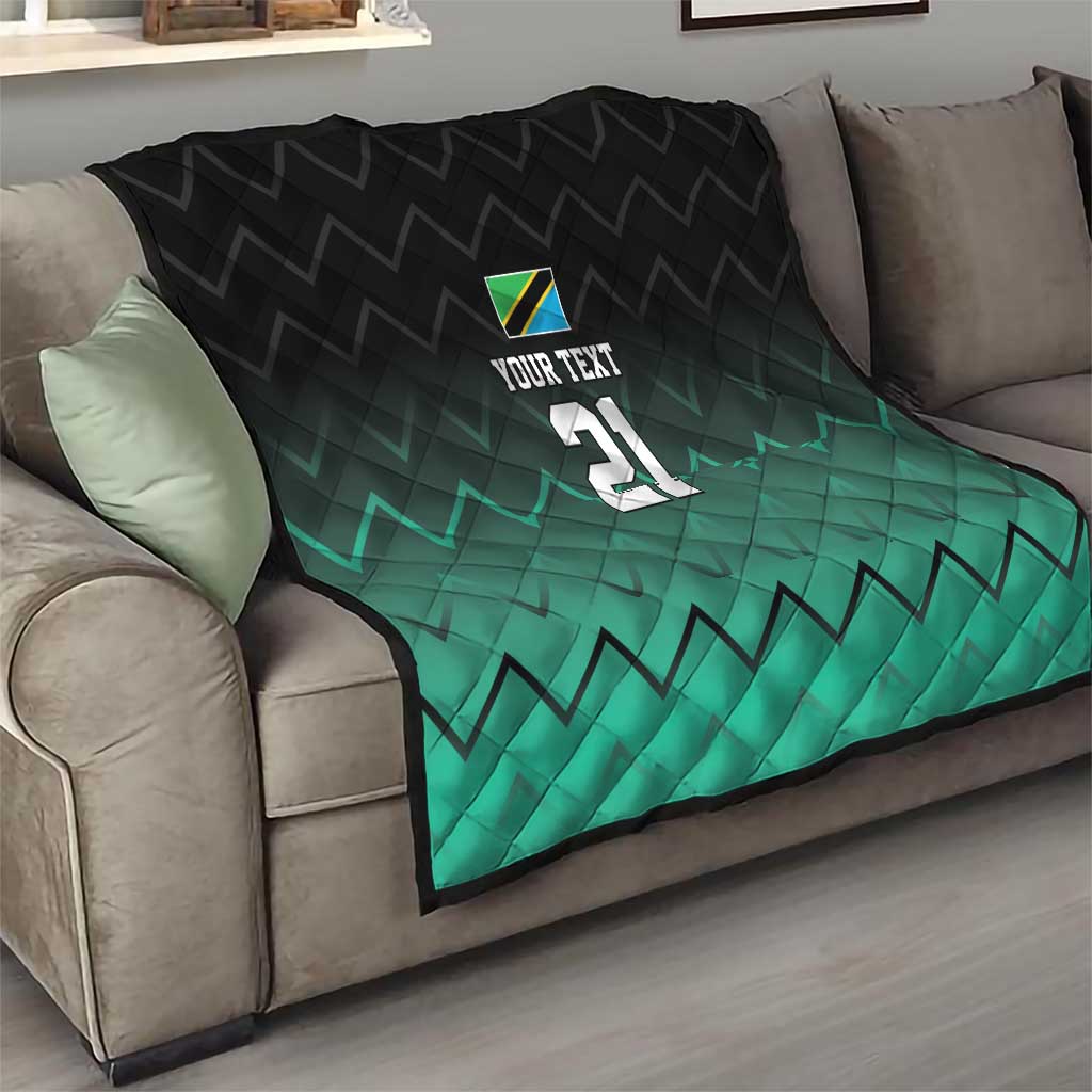 Tanzania Football Custom Quilt Retro 2023-24 Tanzania History - Wonder Print Shop