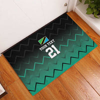 Tanzania Football Custom Rubber Doormat Retro 2023-24 Tanzania History - Wonder Print Shop