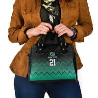 Tanzania Football Custom Shoulder Handbag Retro 2023-24 Tanzania History - Wonder Print Shop