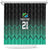 Tanzania Football Custom Shower Curtain Retro 2023-24 Tanzania History - Wonder Print Shop