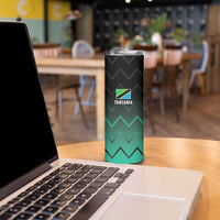 Tanzania Football Custom Skinny Tumbler Retro 2023-24 Tanzania History - Wonder Print Shop