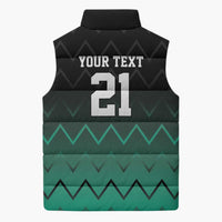 Tanzania Football Custom Sleeveless Puffer Jacket Retro 2023-24 Tanzania History - Wonder Print Shop