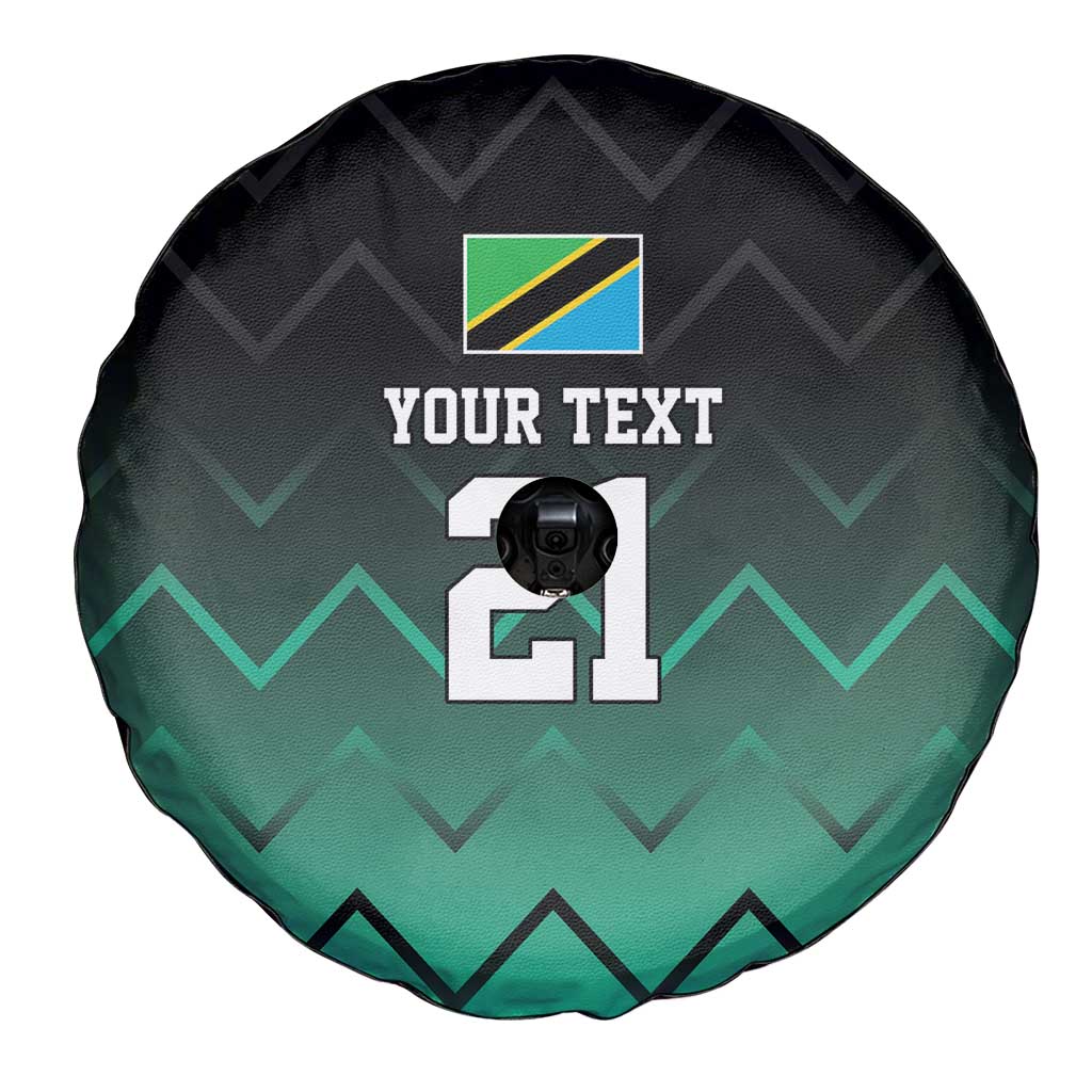 Tanzania Football Custom Spare Tire Cover Retro 2023-24 Tanzania History - Wonder Print Shop