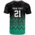 Tanzania Football Custom T Shirt Retro 2023-24 Tanzania History - Wonder Print Shop