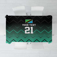 Tanzania Football Custom Tablecloth Retro 2023-24 Tanzania History - Wonder Print Shop