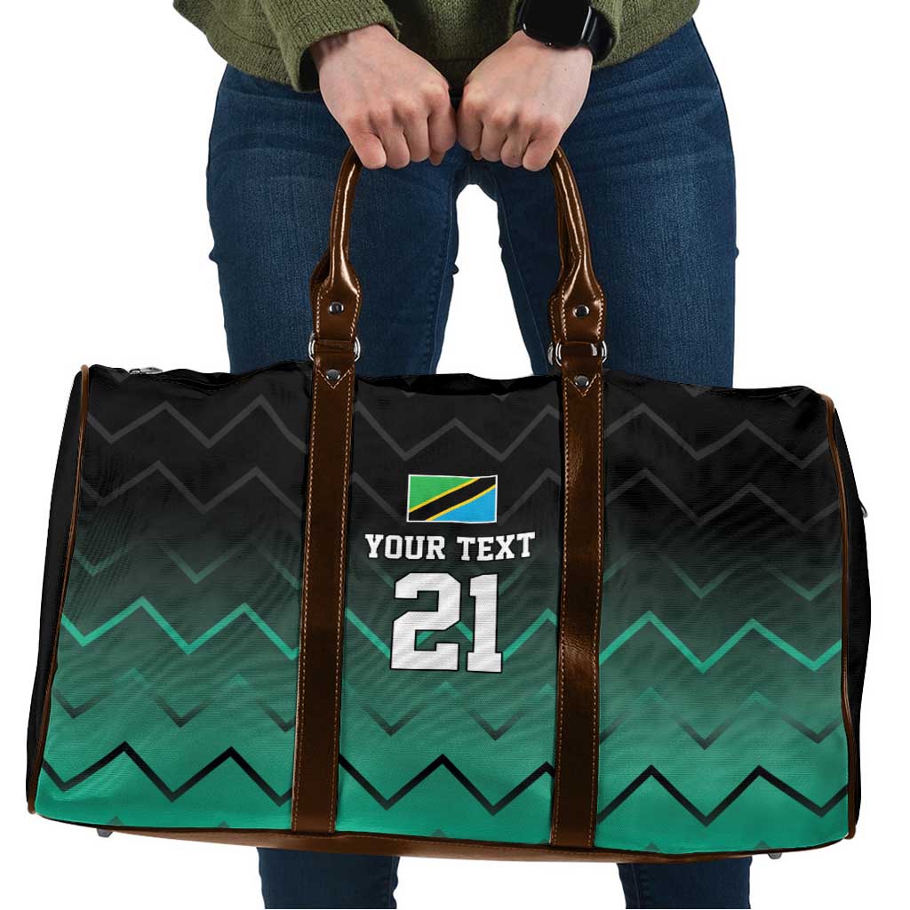 Tanzania Football Custom Travel Bag Retro 2023-24 Tanzania History - Wonder Print Shop