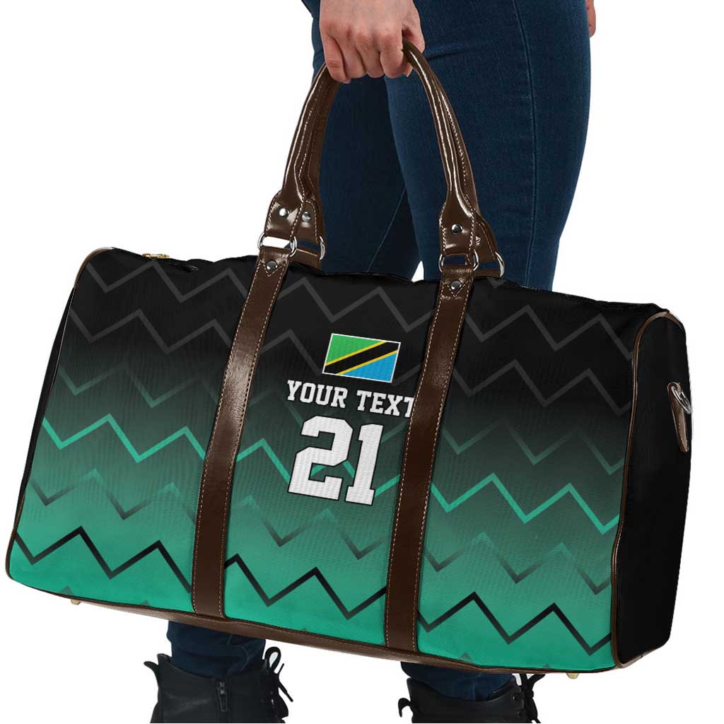 Tanzania Football Custom Travel Bag Retro 2023-24 Tanzania History - Wonder Print Shop