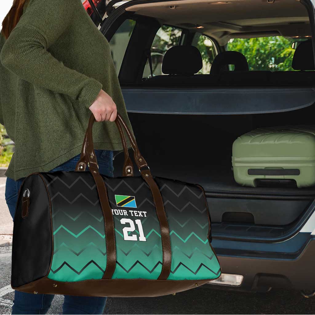 Tanzania Football Custom Travel Bag Retro 2023-24 Tanzania History - Wonder Print Shop