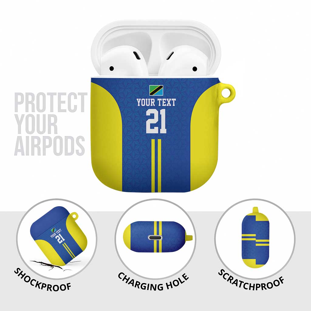 Tanzania Football Custom AirPods Case Taifa Stars Go Champion - Wonder Print Shop