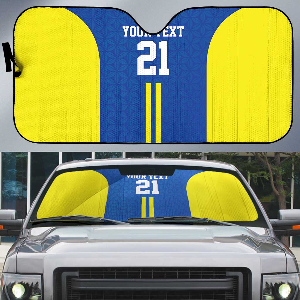 Tanzania Football Custom Auto Sun Shade Taifa Stars Go Champion - Wonder Print Shop