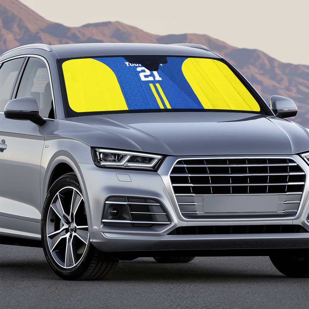 Tanzania Football Custom Auto Sun Shade Taifa Stars Go Champion - Wonder Print Shop