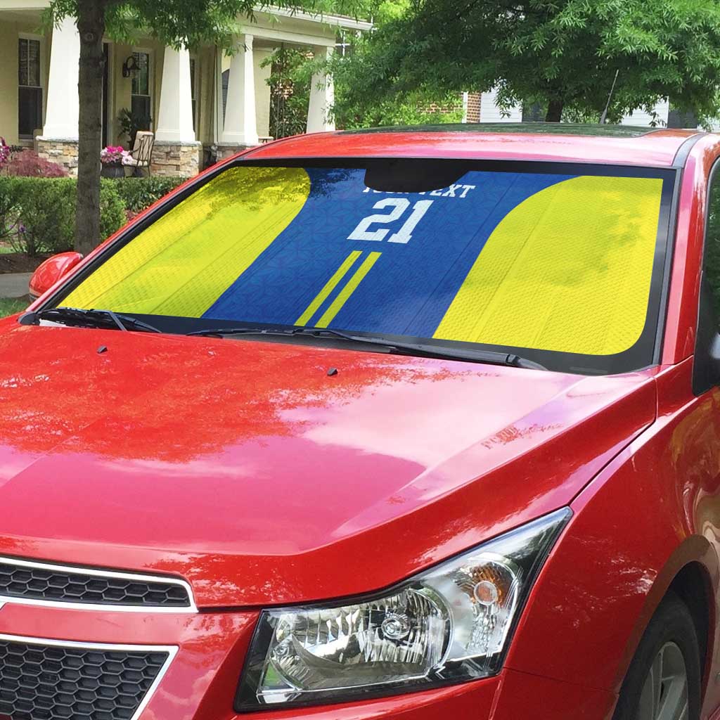 Tanzania Football Custom Auto Sun Shade Taifa Stars Go Champion - Wonder Print Shop