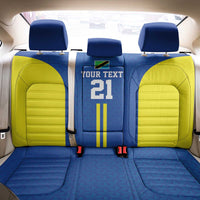 Tanzania Football Custom Back Car Seat Cover Taifa Stars Go Champion - Wonder Print Shop