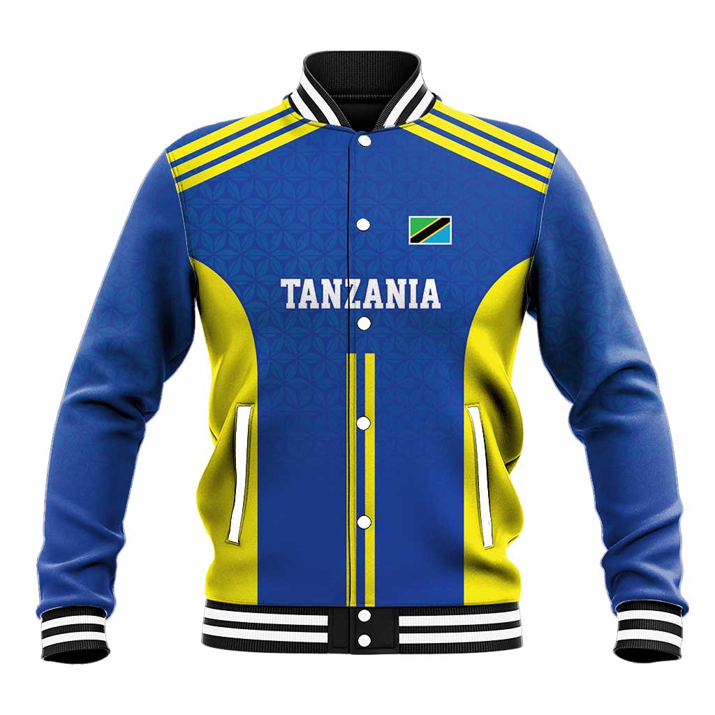 Tanzania Football Custom Baseball Jacket Taifa Stars Go Champion - Wonder Print Shop