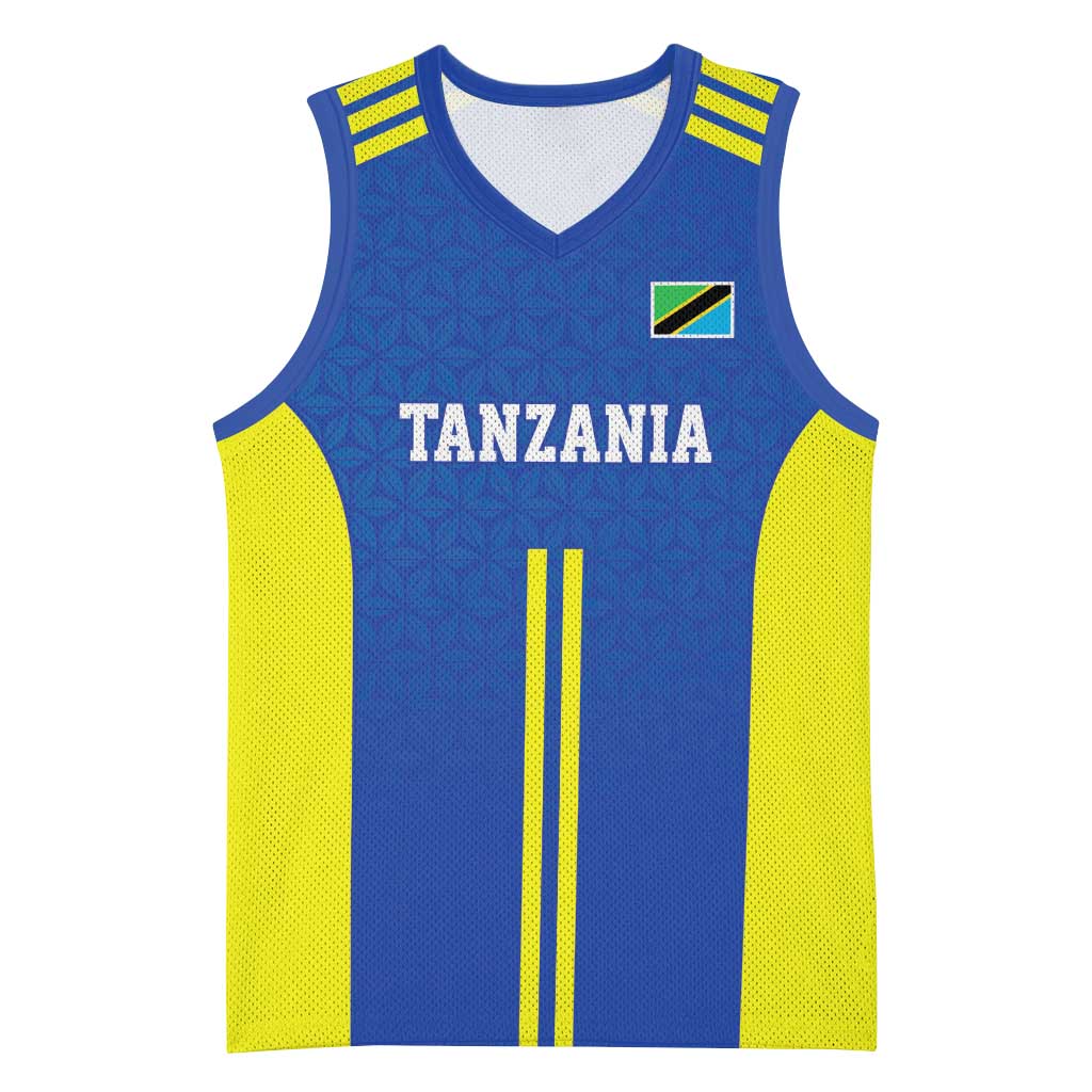 Tanzania Football Custom Basketball Jersey Taifa Stars Go Champion - Wonder Print Shop