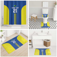 Tanzania Football Custom Bathroom Set Taifa Stars Go Champion - Wonder Print Shop