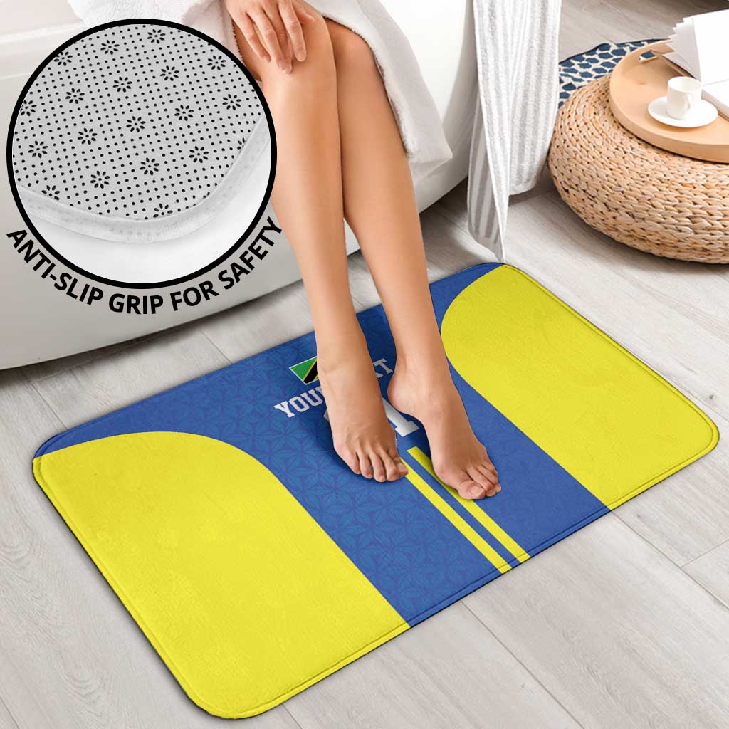 Tanzania Football Custom Bathroom Set Taifa Stars Go Champion - Wonder Print Shop