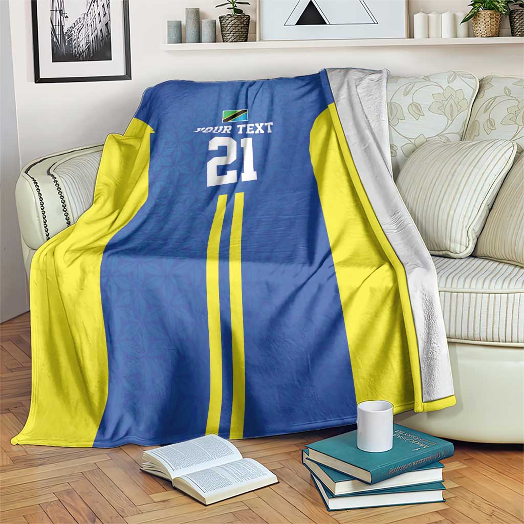 Tanzania Football Custom Blanket Taifa Stars Go Champion - Wonder Print Shop