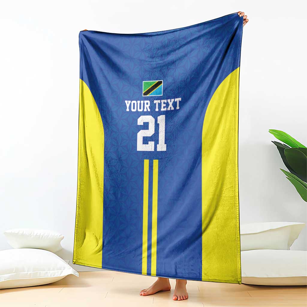 Tanzania Football Custom Blanket Taifa Stars Go Champion - Wonder Print Shop