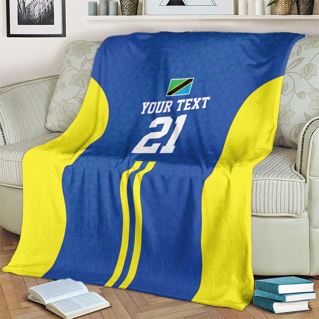 Tanzania Football Custom Blanket Taifa Stars Go Champion - Wonder Print Shop