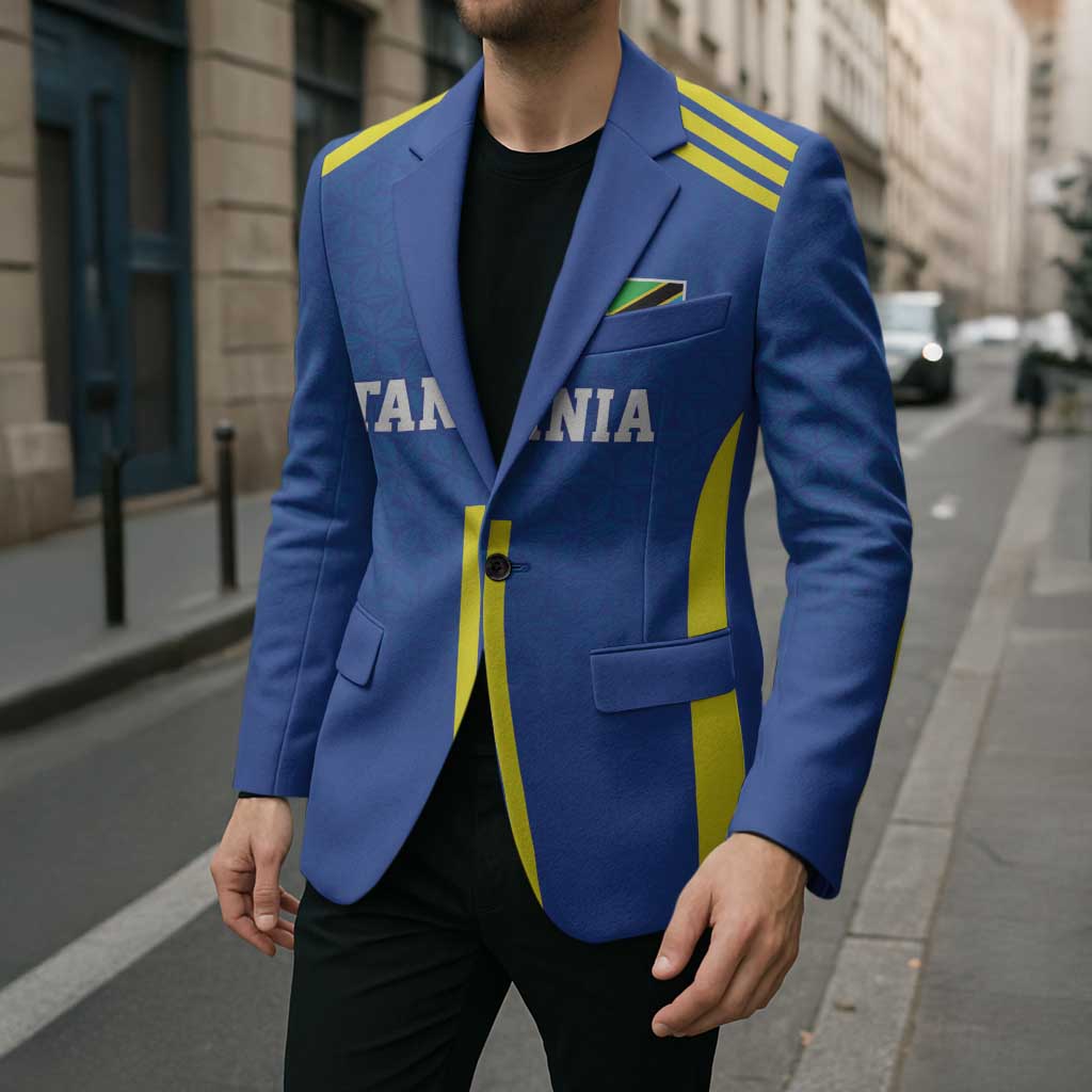 Tanzania Football Custom Blazer Taifa Stars Go Champion - Wonder Print Shop
