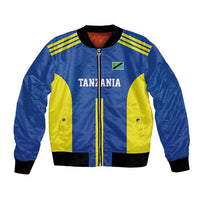 Tanzania Football Custom Bomber Jacket Taifa Stars Go Champion - Wonder Print Shop