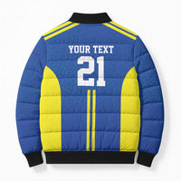 Tanzania Football Custom Bomber Puffer Jacket Taifa Stars Go Champion - Wonder Print Shop