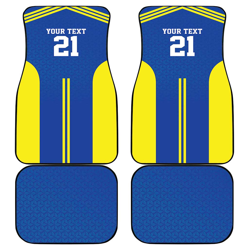 Tanzania Football Custom Car Mats Taifa Stars Go Champion - Wonder Print Shop