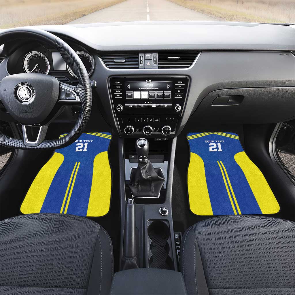 Tanzania Football Custom Car Mats Taifa Stars Go Champion - Wonder Print Shop