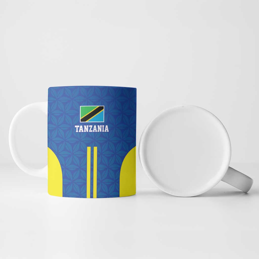 Tanzania Football Custom Ceramic Mug Taifa Stars Go Champion - Wonder Print Shop